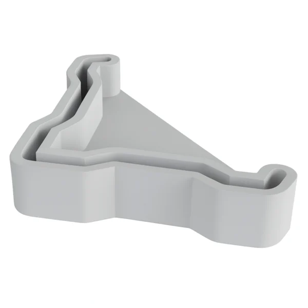 Подпятник пластмассовый под профилированные стойки