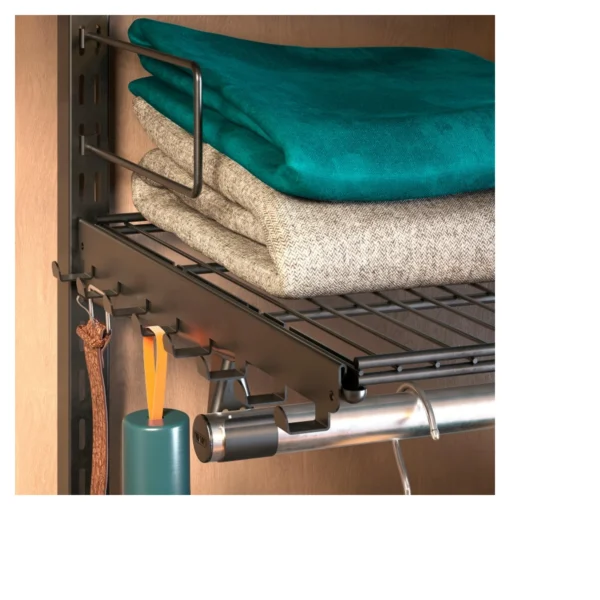 Панель с крючками боковая ПРАКТИК Home GHB-30 графит