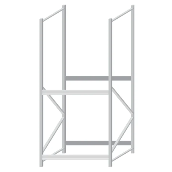 Стеллаж грузовой 1500х1000х1000, 2 яруса без настила