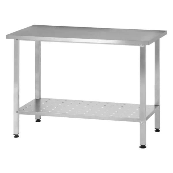 Стол производственный СПРн «Norma Inox» 1000x600 (полка перф., ножка профильная)