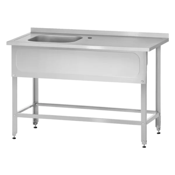 Ванна с рабочей поверхностью РПЦн 1000 «Norma Zn» м/о 400x500x250 (левая , ножка угловая)