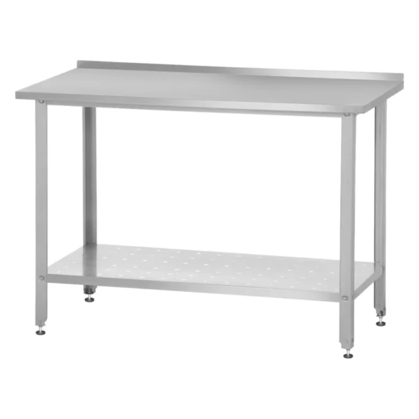 Стол производственный СПРб «Base» 800x700 (с бортом, ножка угловая)