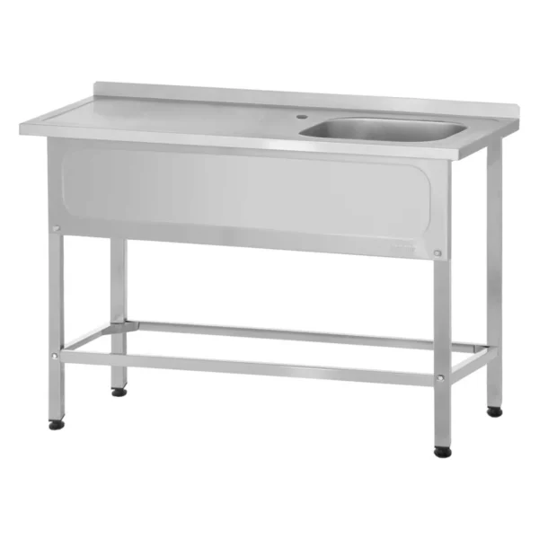 Ванна с рабочей поверхностью РПЦн 1000 «Norma Ral» м/о 400x500x250 (правая , ножка профильная)