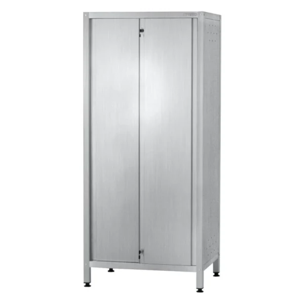 Шкаф кухонный ШЗКп 1800x1200x600 Profi Inox (двери-купе, 3 сплошные полки)