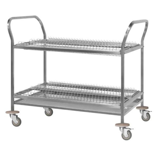 Тележка для сушки посуды ТДПп 900x600x860 «Profi Inox» (2 уровня)
