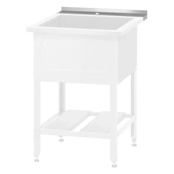 Ванна моечная ВМСб 630/2 «Base» с бортом